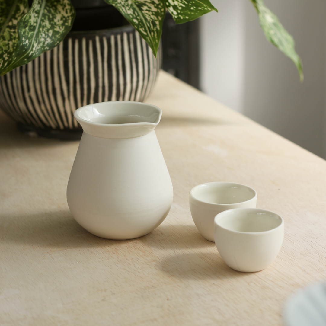 [September 2023] 2-Session Wheel Throwing Sake Set Workshop