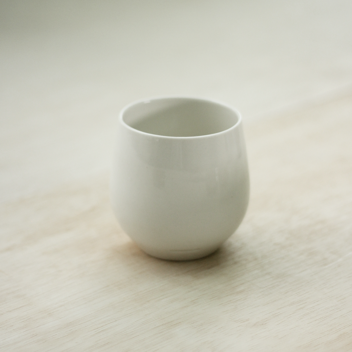 Porcelain Belly Cup