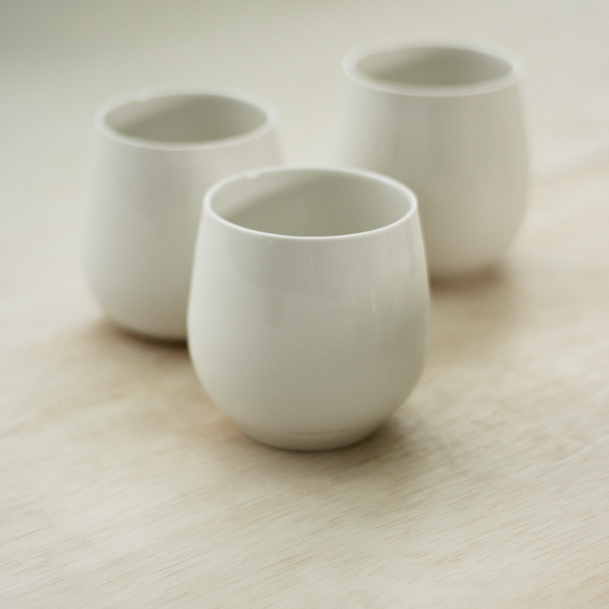 Porcelain Belly Cup
